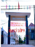 Địa 9 bài 9 tiết 9
