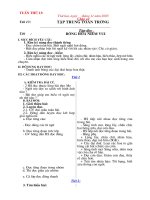 Giáo án lớp 2 - Tuần 13