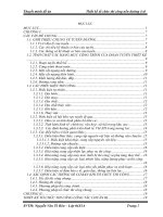 Luận văn tiến sĩ: xây dựng thiết kế thi công nền đường ô tô (đính kèm bản vẽ autocad)