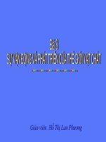 Bài 3. Sự vận động và phát triển của thế giới vật chất (T1)