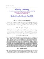 Đạo Phật - Khái niệm về phật giáo