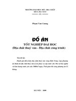 Đánh giá điều kiện địa chất thuỷ văn vùng đăk nông