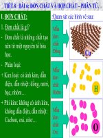 bài 6. don chat, hop chat, phan tu