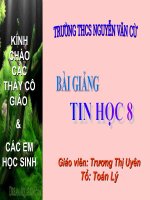 Bài 4- Sử dụng biến trong chương trình (1)