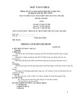 Giáo án Ngữ văn 9  Năm 2011-2012