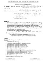 Cac dang toan on thi vao lop10