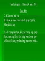 BẢO VỆ LOÀI  VẬT CÓ ÍCH