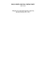 PPCT-THPT- môn Toán theo hướng giảm tải