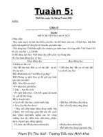 G.A 5 tuần 5, 10 buổi/tuần(2011-2012)