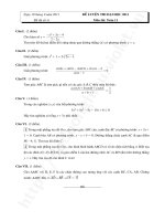 Đề ôn tập Toán 11 - Đề 6