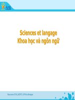 Rèn luyện ngôn ngữ qua Bàn tay nặn bột