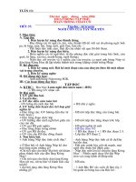 Giáo án lớp 3 - Tuần 13a