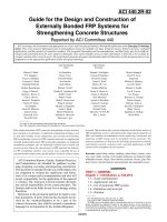 guide for the design and construction of externally bonded frp systems for strengthening concrete structures