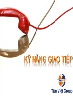 Slide Kỹ năng giao tiếp đỉnh cao