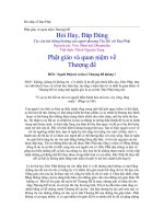 Đạo Phật - Phật giáo và quan niệm thượng đế