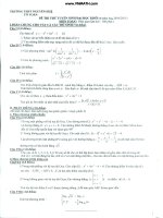 DeDa toan 12 thi thu DH Nguyen Hue A 2011