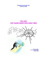 TAI LIEU TAP HUAN CONG TAC GIANG DAY CHO GV