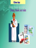 KH5: Dung thuoc an toan