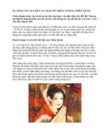 SỰ THẬT VỀ CÁI CHẾT CỦA ĐẠI MỸ NHÂN VƯƠNG CHIÊU QUÂN