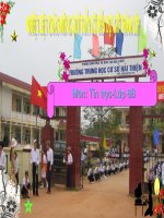 Tiết 9 Chương trình và dữ liệu