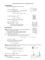Baiif tập tự luận hay về định luật Becnuli