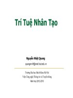 slike bài giảng trí tuệ nhân tạo - nguyễn nhật quang chương 5 ràng buộc