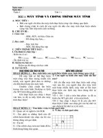 Giáo án Tin 8 - Chuan KT