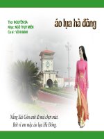 Áo Lụa Hà Đông