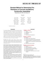 standard method for determining fire resistance of concrete and masonry construction assemblies
