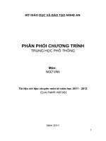 PPCT VĂN 2011 MỚI