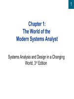 slike bài giảng ứng dụng xây dựng hệ thống thông tin chương 1 the world of the modern systems analyst