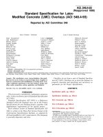 standard specification for latex