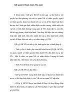 ôn thi công chức môn kiến thức chung  Câu: Quy định Quản Lý Nhà Nước