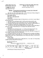 CV về thi HSG VH năm học 2011-2012