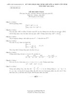 Giới thiệu Đề thi thử HSG số 02 năm 2012