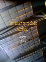 introduction to scala lecture