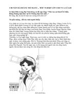 CHUYỆN BÀ HOÀNG ''''BỎ MẠNG''''... ''''ĐỔI'''' NGHIỆP LỚN CHO VUA LÊ LỢI