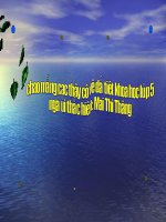 khoa học lớp 5 : bài phòng bệnh sốt rét