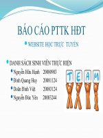 slike thuyết trình báo cáo phân tích thiết kế hướng đối tượng uml hệ thống e-learning