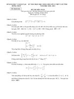 Đề thi HSG môn Toán-tỉnh Đồng Tháp-2010