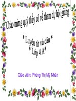 Bai 12: MRVT trung thuc - tu trong