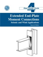 aisc design guide 4 - extended end-plate moment connections - 2nd edition