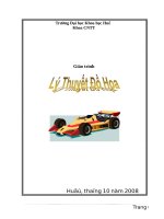 giáo trình lý thuyết đồ họa