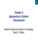 slike bài giảng ứng dụng xây dựng hệ thống thông tin chương 2 approaches to system development