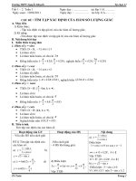 GIÁO ÁN TỰ CHỌN HKI KHỐI 11 (2011-2012)