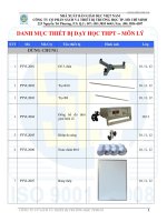 danh muc thiet bi day hoc vat ly THPT