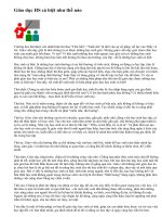 TH 1 số bài viết về Giáo dục HS cá biệt