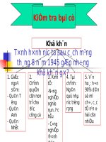 Cuộc đấu tranh bảo vệ và xây dựng chính quyền dân chủ nhân dân(1945-1946)