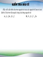 Sự biến đổi tuần hoàn c.h.e ng.tử của các ng.tố HH