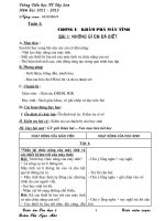 Giáo án tin hoc lớp 5